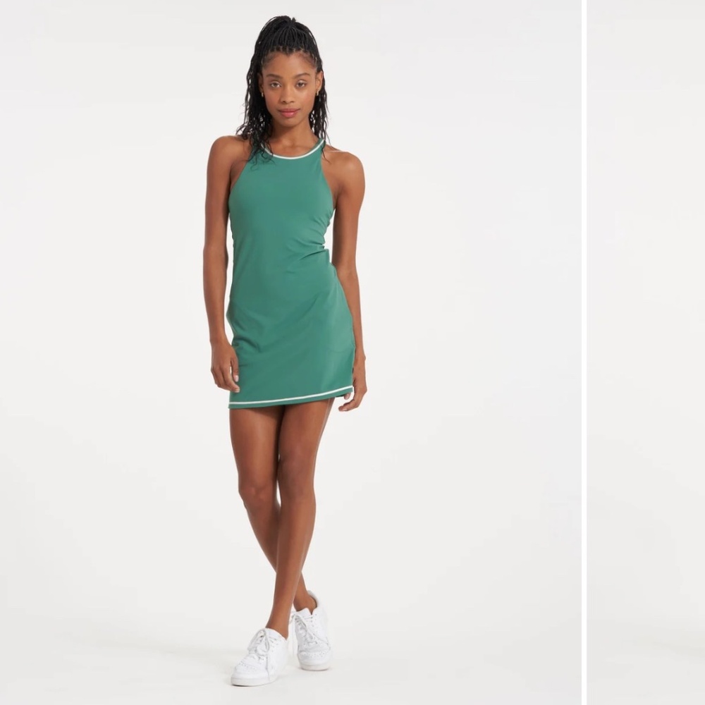 Vuori Volley Dress in Cactus